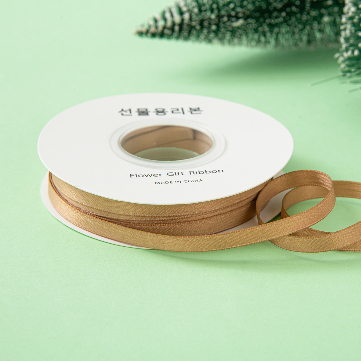 #5 สีส้ม-ชมพู 10มม.-[50y/ม้วน]