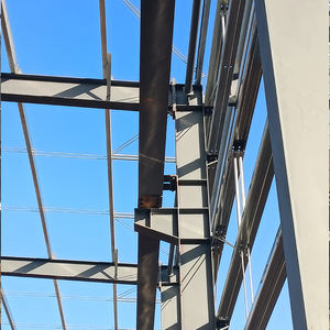 อาคารโครงสร้างเหล็กบ้านหรูหลังคาสำเร็จการประชุมเชิงปฏิบัติการจีน - Product Image 5