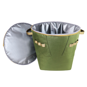Sac isotherme pliable 50L en Oxford avec support pour camping, pique-nique, plage, festival, football, et événements en plein air - Product Image 6