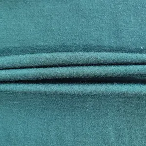 Jersey kualitas tinggi 100% Merino rajut kain wol untuk pakaian Hoodie