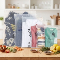 Vente en gros de sacs à fermeture éclair personnalisés avec impression flexographique PVC PE plastique fermeture éclair vêtements bijoux vêtements emballage logo personnalisé