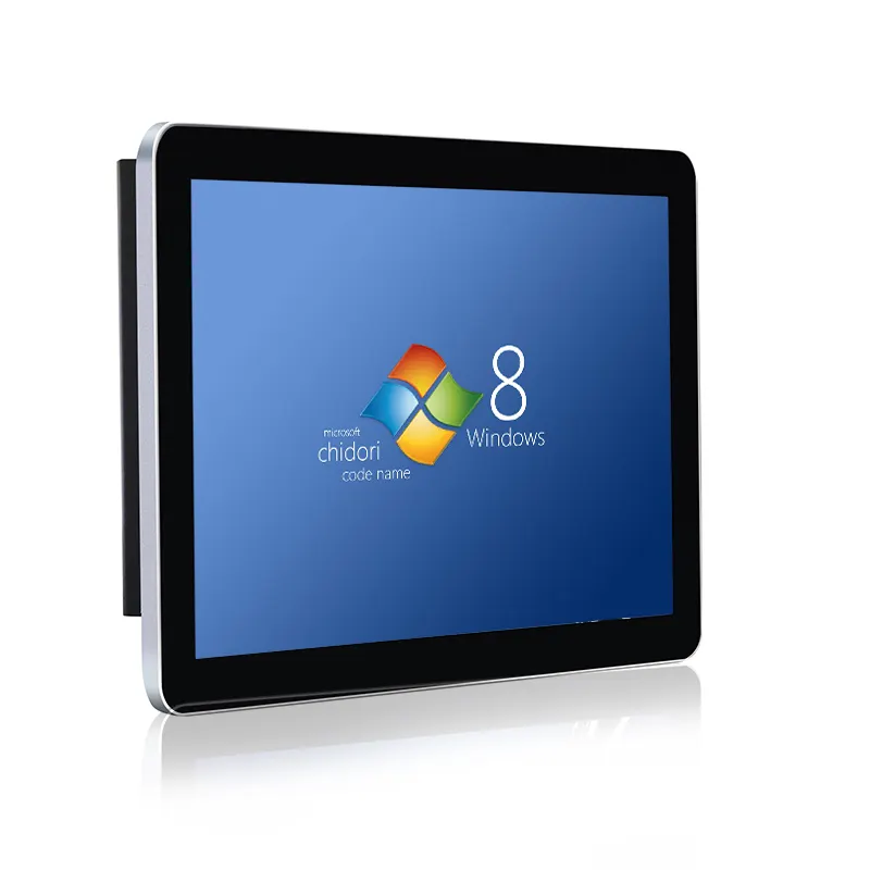 อลูมิเนียมอัลลอยด์11นิ้ว Linux Win Android ใช้งานร่วมกับ Raspberry Pi USB VGA HDM1 Lcd Touch Screen Monitor