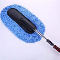 Brosse de nettoyage de voiture rétractable améliorée, en microfibre, pour dépoussiérer, brosse de nettoyage extensible, prix bas, dépoussiéreur de voiture populaire