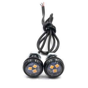 อะไหล่ตกแต่งรถจักรยานยนต์: ไฟ LED ใต้ท้องรถแบบ Eagle Eye, ไฟสกรู 12V, ไฟป้ายทะเบียนกันน้ำ, เลนส์, ไฟวิ่งกลางวัน - Product Image 3