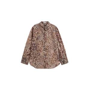 2025 Nueva colección europea americana Otoño Invierno mujer Casual estampado de leopardo camisas de manga larga Simple cómodo Suelto - Product Image 6