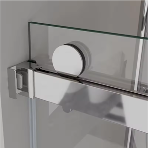 Vente directe d'usine <span class=keywords><strong>de</strong></span> salles <span class=keywords><strong>de</strong></span> <span class=keywords><strong>douche</strong></span> coulissantes en verre trempé avec cadre DRSA, design <span class=keywords><strong>moderne</strong></span> et simple - Product Image 4