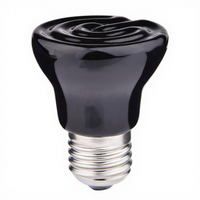 Lámpara de Calor para Aves de Corral, 220V 25W 50W 75W 100W, Bombilla Calefactora para Gallineros, Calentador Infrarrojo de Cerámica IR