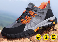 Chaussures de sécurité noires pour hommes, vêtements de travail, bottes tactiques, bottes de sécurité tactiques