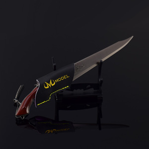 <span class=keywords><strong>Final</strong></span> <span class=keywords><strong>Fantasy</strong></span> VIII Cool Metal Gun Blade Arma Modelo Juguete Espada Acero Hoja abierta Seguridad Juguete Cuchillo Artesanía Decoración - Product Image 4