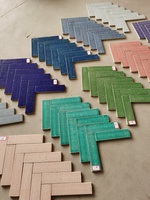 Carreaux muraux décoratifs en céramique faits à la main, poterie artisanale, porcelaine artisanale, carreaux marocains