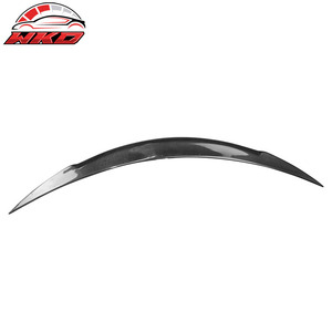 Convient pour Tesla Model S 2012-2026 Aileron de coffre style V en fibre de carbone - Product Image 2