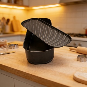 Oval Non Stick Bread Pan Carbon Steel Springform Cheesecake Mold Rectangle Oven Safe Baking Dish - Product Image 2