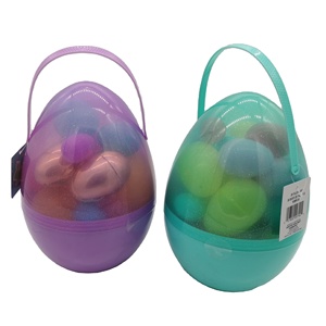 10" large plastic easter egg for children