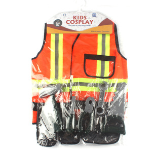Disfraz de bombero rojo para niños más Popular para el día de la carrera, uniforme de fiesta de Halloween, traje de trabajo con pantalones y vestidos superiores - Product Image 5