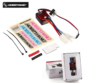 Contrôleur de vitesse électronique étanche <span class=keywords><strong>HobbyWing</strong></span> <span class=keywords><strong>QuicRun</strong></span> 1060 <span class=keywords><strong>60A</strong></span> à balais pour voiture RC 1/10, accessoires de drone - Product Image 6