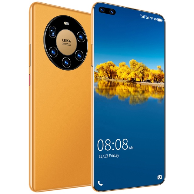 2022 New Hot Selling Mate40 Pro+ 12GB RAM 512GB ROM 7.3 Inch Full Display Screen Android 10.0 Mobile Cellphone Smart Phone