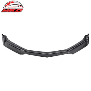 Compatible con Chevrolet Camaro LT y RS 2016-2018, Labio de Parachoques Delantero Estilo ZL1, Fibra de Carbono con Acabado Hidrográfico (Brillante/Liso) - Product Image 5