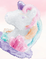 Kit de Manualidades para Niños, Cristales 3D que Crecen, Juego de Pintura de Yeso, Juguetes de Dibujo, Certificado EN71, Juego de Juguetes Mágicos de Unicornio y Sirena