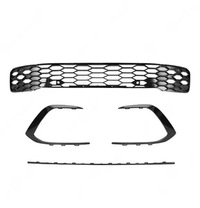 Kit d'accessoires pour pare-chocs avant de voiture, grille inférieure, cadre de phare antibrouillard, style Golf 8 Mk8 R-Line 2020 2021 2022 2023 2024 - Product Image 6
