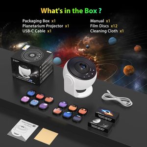 <span class=keywords><strong>Proyector</strong></span> Galaxy Pro, el <span class=keywords><strong>Mejor</strong></span> Regalo, Rotación <span class=keywords><strong>de</strong></span> 360°, Nebulosa HD, 13 Discos Cósmicos, Función BT, Luz Nocturna para Dormitorio, Luz <span class=keywords><strong>de</strong></span> Ambiente - Product Image 5