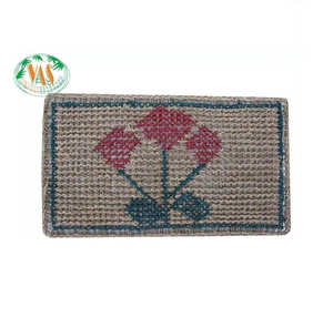 Alfombra Tejida a Mano con Estampado Animal de Jacinto de Agua 100% Natural, Moderna, Ecológica, Decoración Sostenible para el Hogar, Comercio de Exportación Global - Product Image 3