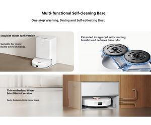 Aspirapolvere Robot Professionale <span class=keywords><strong>Xiaomi</strong></span> Mijia 5C 15000Pa Versione con Serbatoio Esterno Anti-groviglio Aspirapolvere Intelligente - Product Image 3