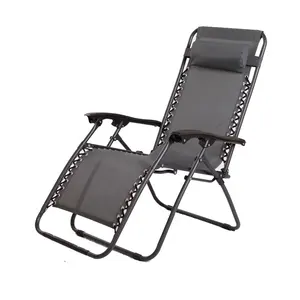 MULTIPLE DEGREE RECLINER METAL FRAME W/CUSHION ADJUSTABLE CHAIR