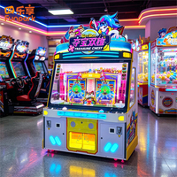 Máquina de Juego Arcade Treasure Hunter Duel Coin Pusher, Venta al Por Mayor de Fábrica, Certificación CE RoHS, 12 Meses de Garantía, LED Personalizado