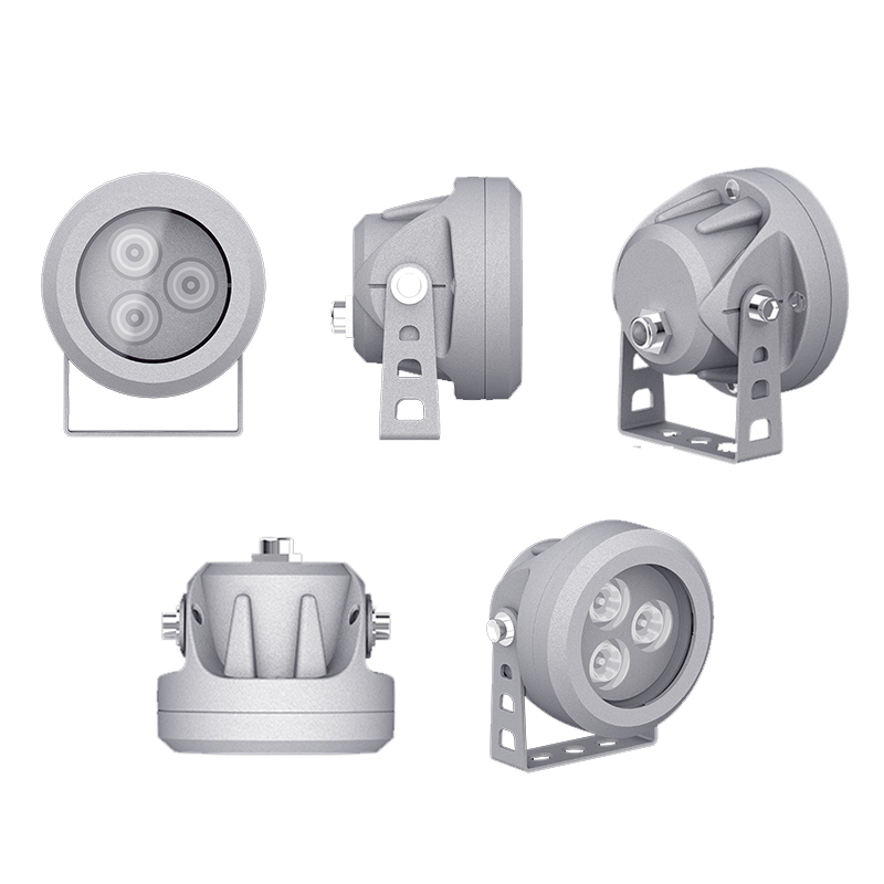 Hot Sale Colorful LED Floodlight IP65 for Stage Sports Stadium Swimming Pool Atmosphere Light 3W 6W 12W 18W 36W 48W