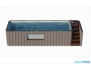 <span class=keywords><strong>Piscine</strong></span> hors sol modulaire personnalisée de 5,8 m avec <span class=keywords><strong>escalier</strong></span> - Product Image 3
