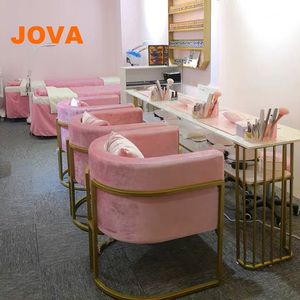 Atelier de manucure de Style rose, établi pour ongles, Design de studio de manucure - Product Image 2