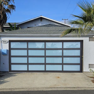 <span class=keywords><strong>Porte</strong></span> de <span class=keywords><strong>garage</strong></span> électrique en aluminium de taille standard, prix de gros OUNA, fiable et économique pour usage résidentiel - Product Image 2