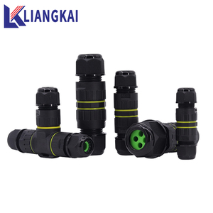 220Vケーブルインレットアウトレット<span class=keywords><strong>3</strong></span>ウェイコネクタ埋めクイックプラグドロップ端子ブロック防水防雨ワイヤ銅材料 - Product Image 2