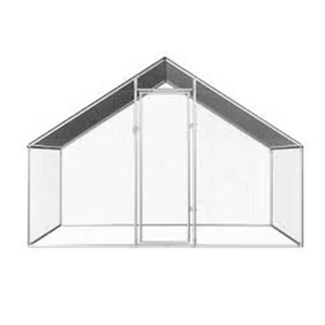 Sân sau trang trại ngoài trời lớn gà Coop đi bộ trong kim loại hen Lồng lắp ráp thuận tiện thép gà coops - Product Image 3