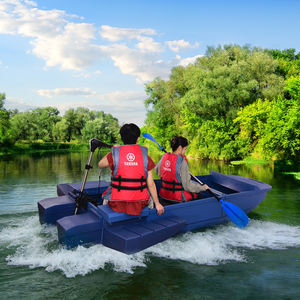 Bateau de pêche en plastique robuste de style baleine multi-protection avec rangement pour les loisirs en plein air - Product Image 6