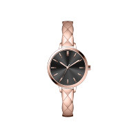Montre à quartz pour femme, style rétro simple, avec aiguilles, en verre, en acier inoxydable 316L, de luxe, style professionnel, mouvement Miyota Seiko, élégante et tendance, pour la fabrication ODM