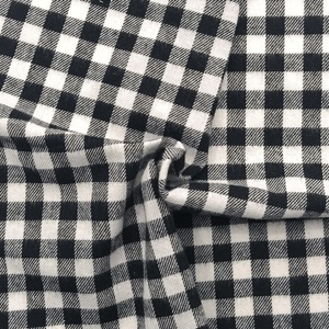 Personalizzabile 100% tessuto di flanella di cotone spazzolato singolo lato Twill tessuto Plaid <span class=keywords><strong>Pattern</strong></span> 145cm di larghezza per camicia pigiama Homewear - Product Image 5