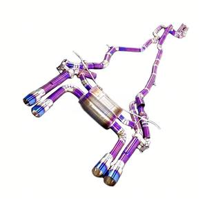 Uitlaatpijpen OEM gelijke lengte middenpijp voor BMW M2c/M2 M3 M4 Competition F80 F87 F8X 3.0t Valvetronic Titanium Catback met uitlaatpijpen - Product Image 3