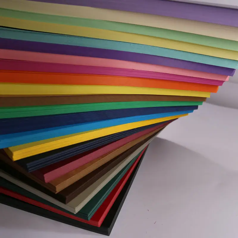 Heißer Verkauf 787*1092mm 180gsm großes Blatt Bristol Farb kopie Papier farbiger Karton