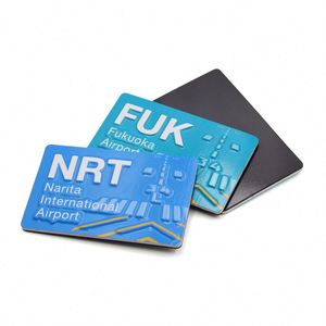 Souvenir touristique personnalisé en PVC avec logo en relief 3D, autocollant magnétique pour réfrigérateur - Product Image 3