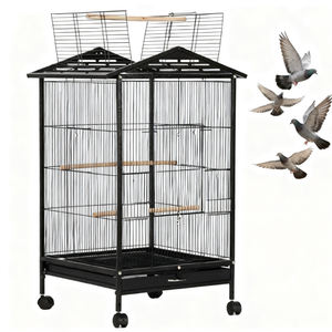 กรงนกโลหะจากโรงงานโดยตรง ยี่ห้อซวนเฟิง สำหรับนกแก้ว ขายส่ง กรงนกอเนกประสงค์สำหรับนกหลายตัว - Product Image 4