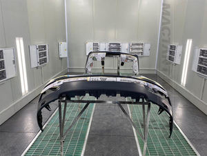 Petite cabine <span class=keywords><strong>de</strong></span> peinture automobile personnalisée avec système <span class=keywords><strong>de</strong></span> filtre Station <span class=keywords><strong>de</strong></span> préparation <span class=keywords><strong>de</strong></span> peinture liquide Ventilateur d'échappement d'air puissant - Product Image 6