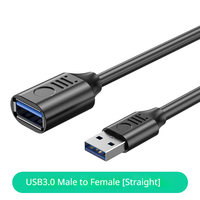 Cable de Extensión USB 3.0 Tipo-A de 90 Grados, 15 cm, 5 Gbps, Transferencia de Datos, Carga, Adaptador de Ángulo Recto para Computadora Portátil