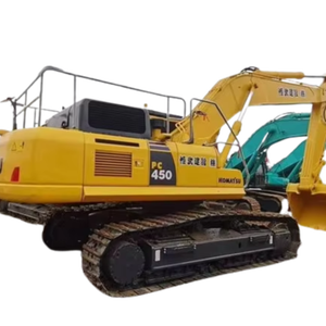 รถขุดขนาดใหญ่ที่ใช้ PC450รถขุดตีนตะขาบของ Komatsu PC450จำหน่ายในราคาถูกและมีพลังงานสูง - Product Image 1