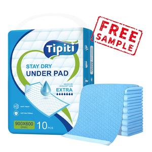 Yaşlı baskılı ucuz konfor için hastane İdrar Incontinencee yatak pedleri 5 katmanlar tek kullanımlık Underpads 60*90 - Product Image 1