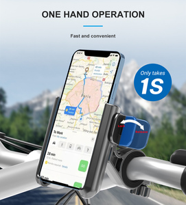 ODIER 360 rotatif <span class=keywords><strong>scooter</strong></span> électrique miroir mobile moto téléphone portable universel vélo <span class=keywords><strong>support</strong></span> en plastique <span class=keywords><strong>support</strong></span> pour <span class=keywords><strong>smartphone</strong></span> - Product Image 2