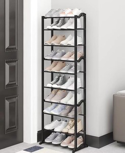 ชั้นวางรองเท้าแบบพับได้ 10 ชั้น จุรองเท้าได้ 50 คู่ ตู้เก็บรองเท้าผ้าไม่ทอ - Product Image 3