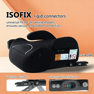 Seggiolino Auto <span class=keywords><strong>Booster</strong></span> ECE R129 I-Size <span class=keywords><strong>ISOFIX</strong></span> 125-150cm Senza Schienale con Portabicchieri in HDPE Stampato a Soffiaggio - Product Image 2