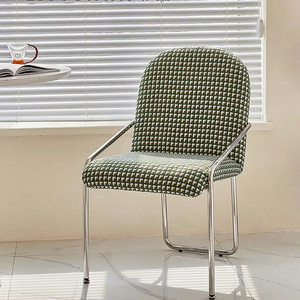 <span class=keywords><strong>Chaise</strong></span> de salle à manger nordique minimaliste moderne créative de designer, fauteuil simple en <span class=keywords><strong>fer</strong></span> <span class=keywords><strong>forgé</strong></span> pour balcon et salle à manger - Product Image 2
