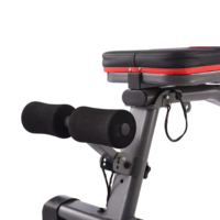 Banc de musculation pliable réglable en fer de haute qualité, multifonctionnel, inclinable et déclinable, pour la salle de sport à domicile